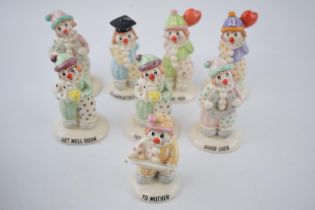 Beswick Little Lovables clowns (8). In good condition with no obvious damage or restoration. May