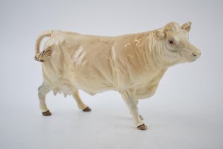 Beswick Charolais Cow 3075A. In good condition with no obvious damage or restoration.