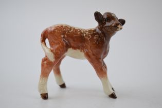 Beswick Shorthorn Calf 1406C. In good condition with no obvious damage or restoration.