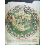 Weltkarte des Andeas Walsperger, Konstanz Anno 1448