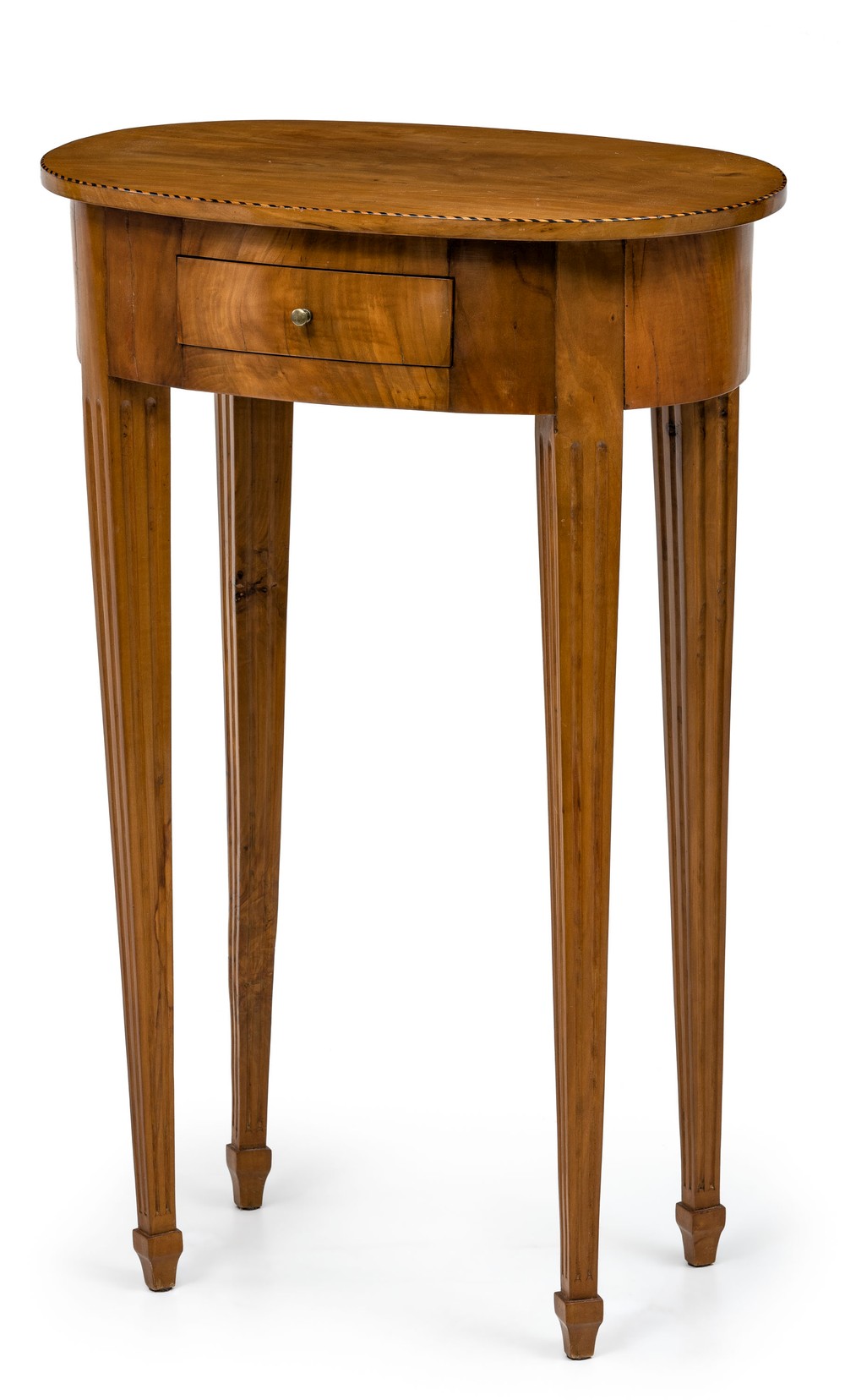 Ovales Biedermeier-Tischchen Süddeutsch, um 1810-20
