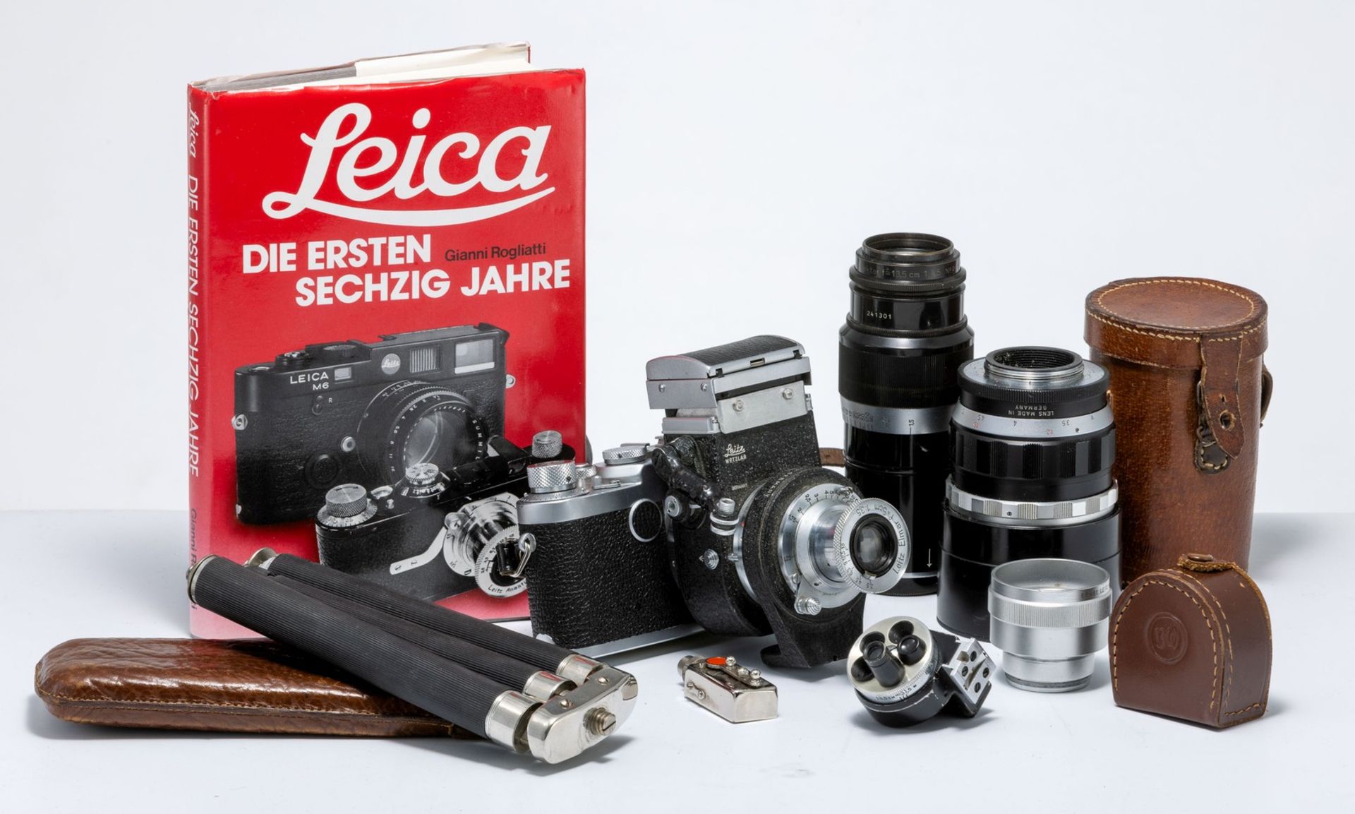 Leica I g - Kleinbildkamera der Fa. Ernst Leitz GmbH, Wetzlar  Baujahr 1958 - Bild 2 aus 2