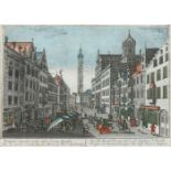 Augsburg - Guckkastenbild um 1770/80