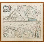 Die Nordseeküste mit West- und Ostfriesischen Inseln um 1680