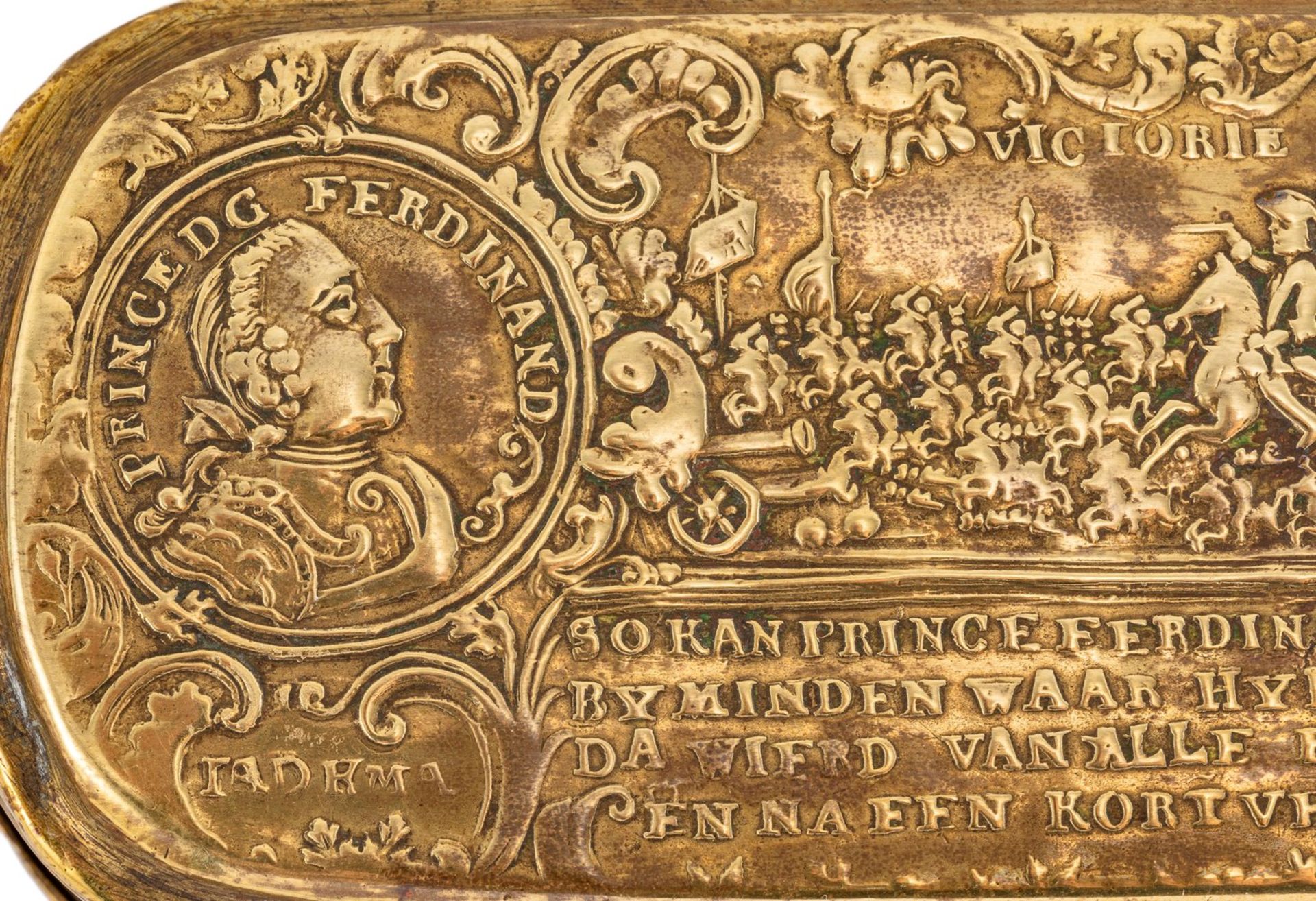 Messing und Kupfer Johann Adolf Keppelmann, Iserlohn, um 1759/60 - Bild 4 aus 4