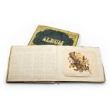 Zwei Erinnerungs-Alben mit ca. 100 Abbildungen um 1840/1880