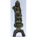 Kleine Figur des Bodhisattva China, Song-Stil