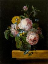 Biedermeier-Blumenmaler (um 1840/50)