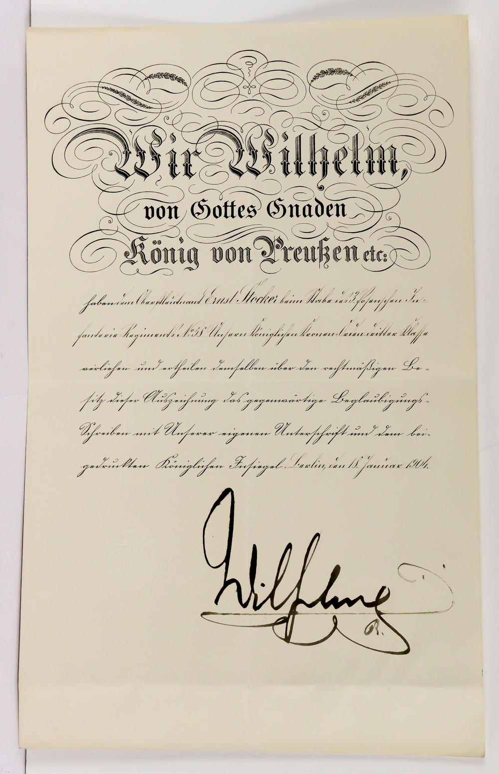 König Wilhelm II. von Preußen (Berlin, Doorn 1859-1941)