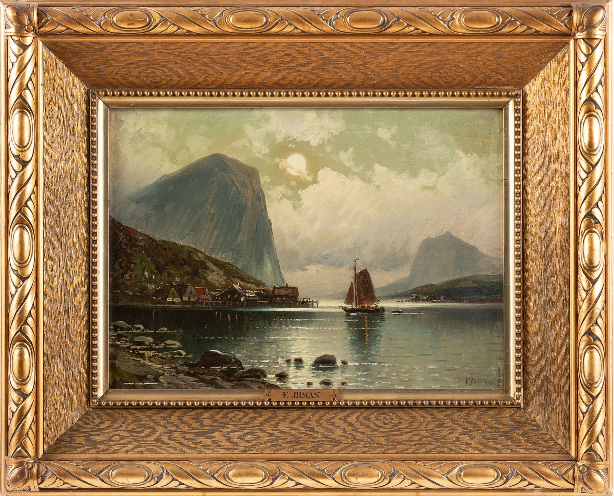 Norwegischer Maler (A. 20. Jh.) - Image 2 of 2