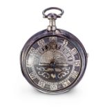 Spindeltaschenuhr London, Chaleb Clayton, um 1732