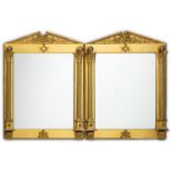 Ein Paar Spiegel im Empirestil