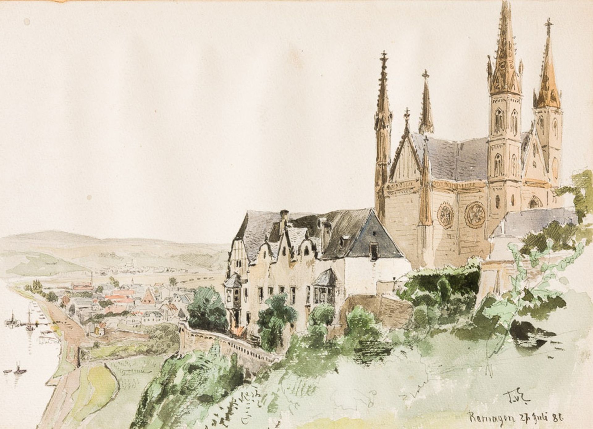 Eckenbrecher, Themistokles von (Athen, Goslar 1842-1921) 