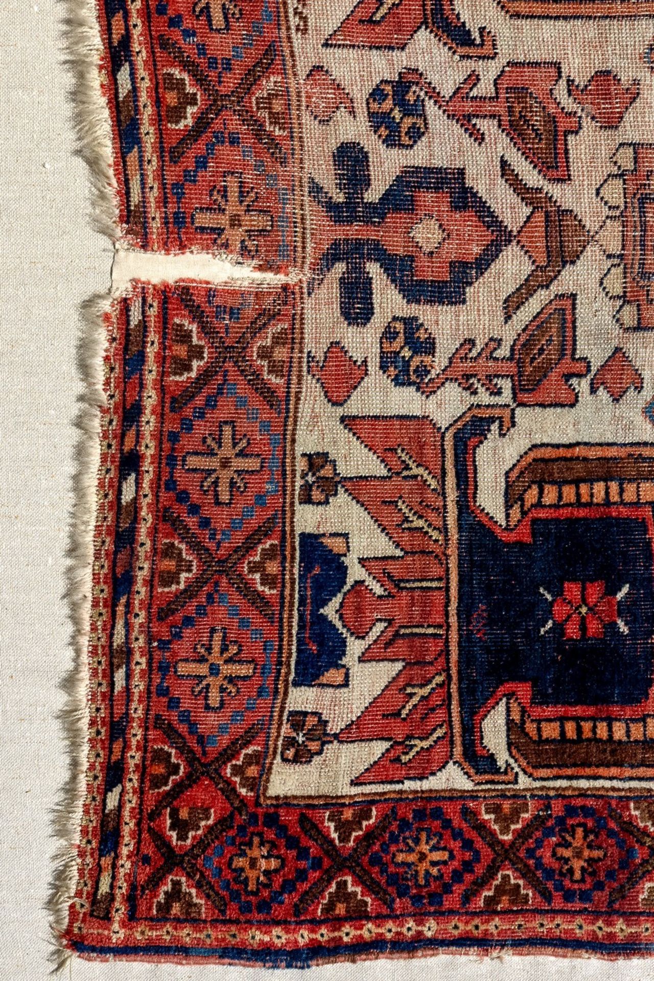 Antikes Teppichfragment , wohl Kleinasien - Image 2 of 5