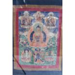 Thangka des Shakyamuni Tibet