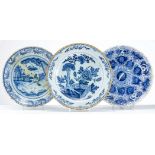 Runde Platte Delft, wohl De Porceleyn Bijl, um 1780