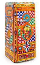 Smeg Stand-Kühlschrank mit Dolce & Gabbana-Dekor Italien, 2017