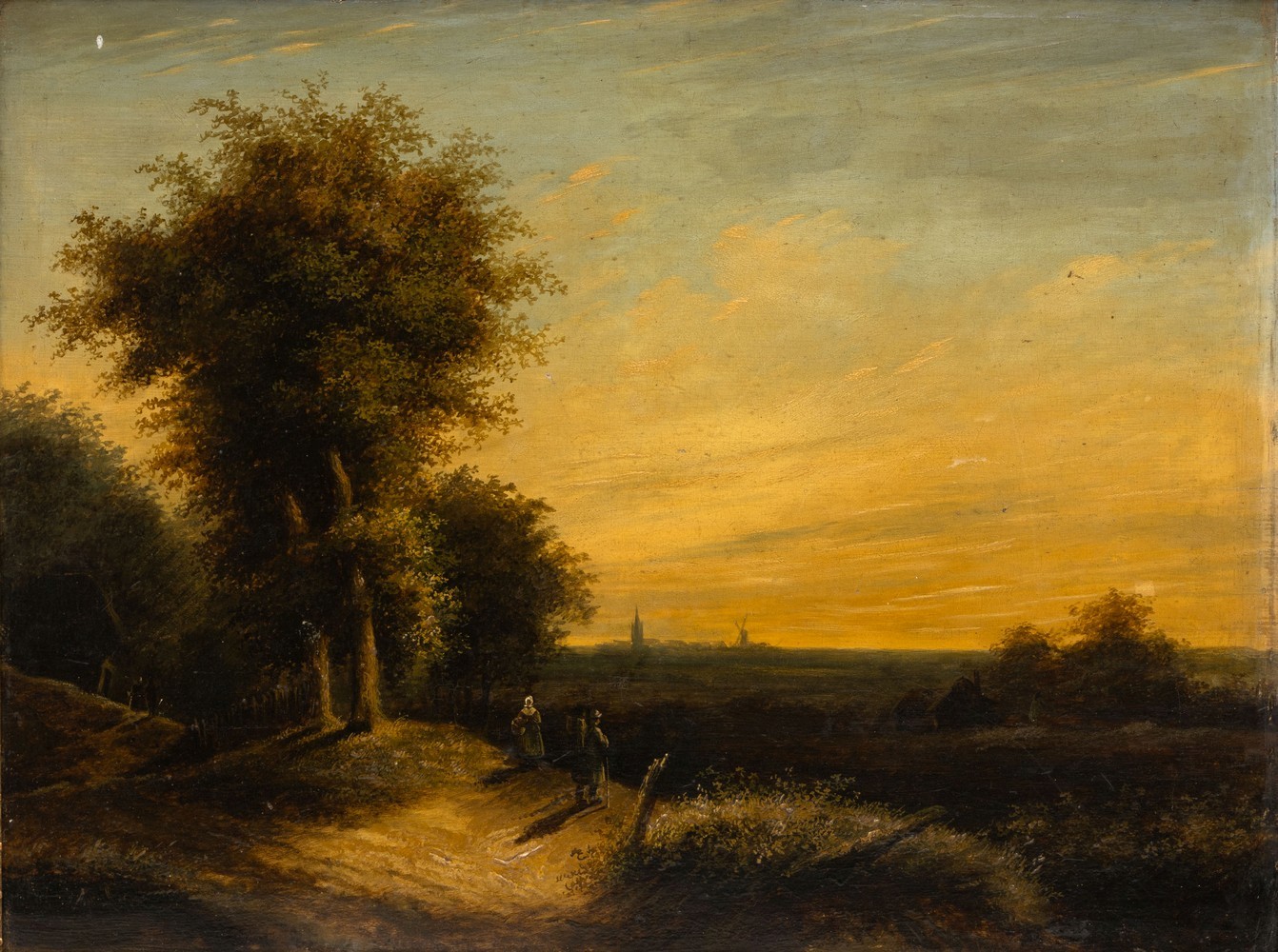 Holländischer Landschaftsmaler DG (um 1858)