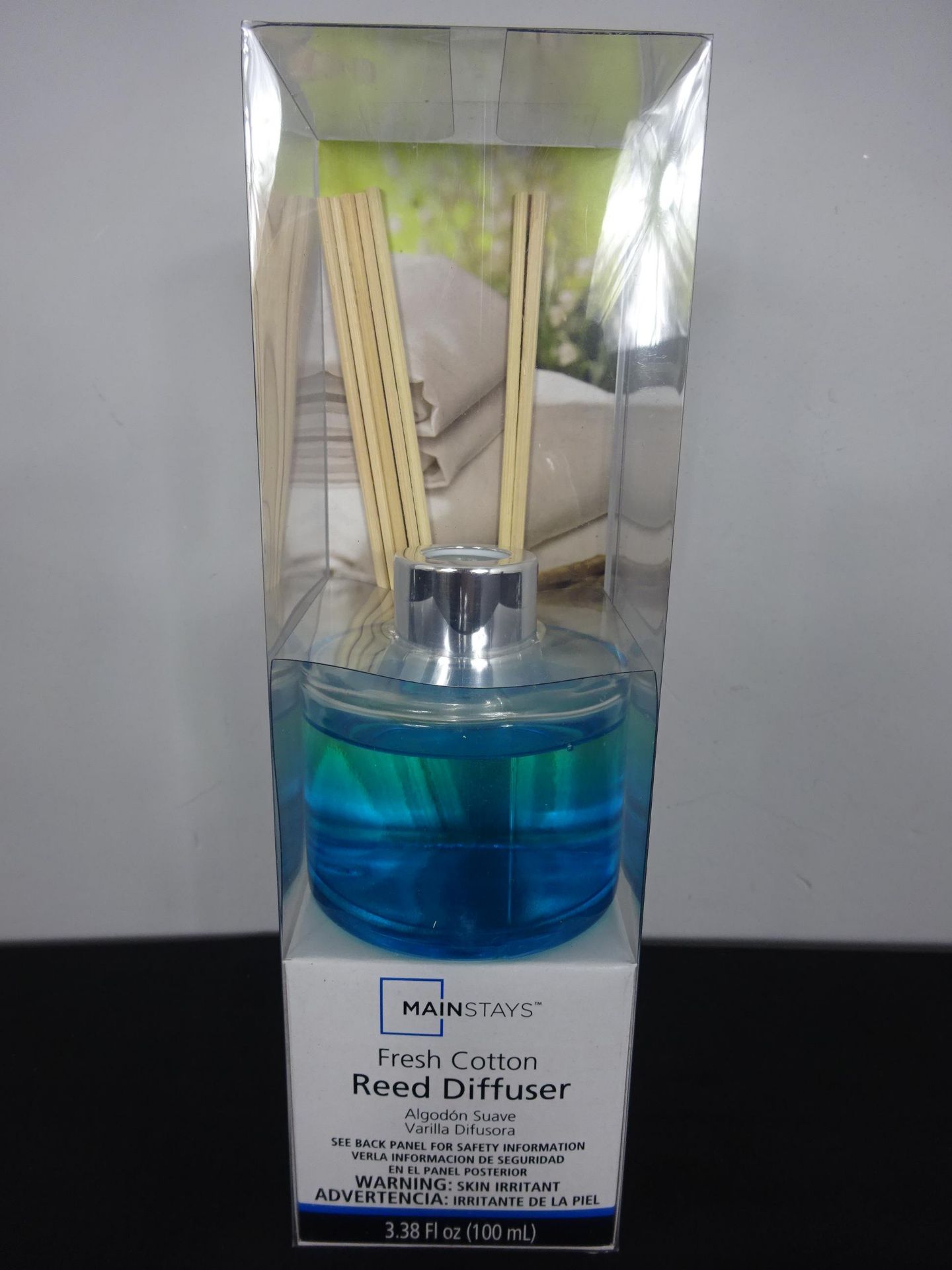 New Blue Fresh Cotton Reed Diffuser