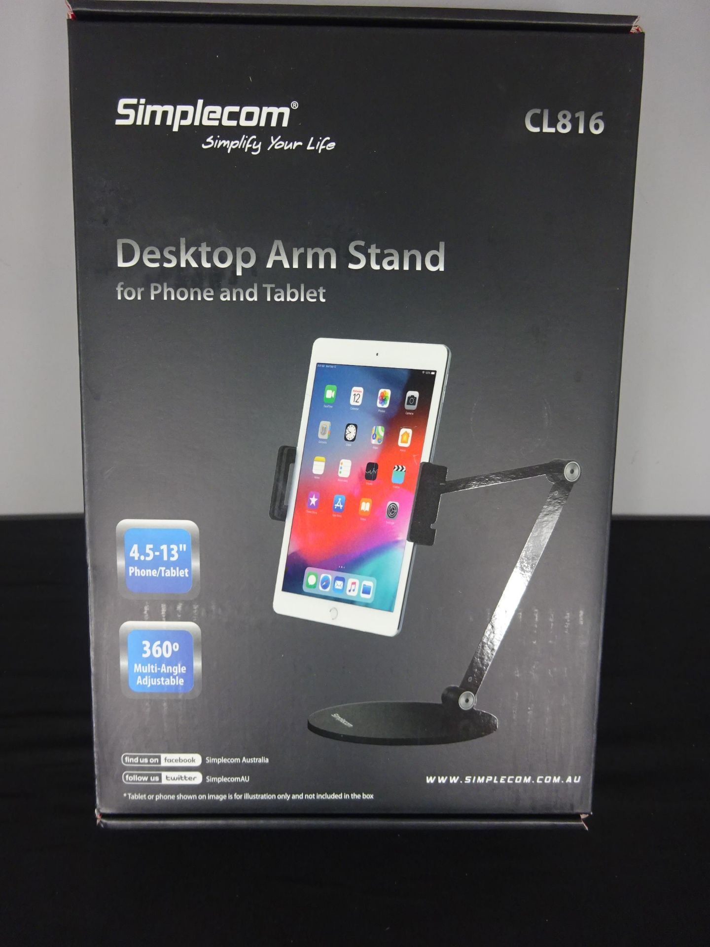 New Simplecom Desktop Arm Stand For Phones & Tablets