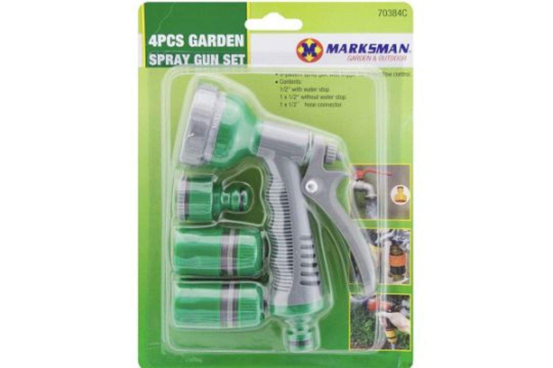 New 4pcs Garden Spray Gun Set