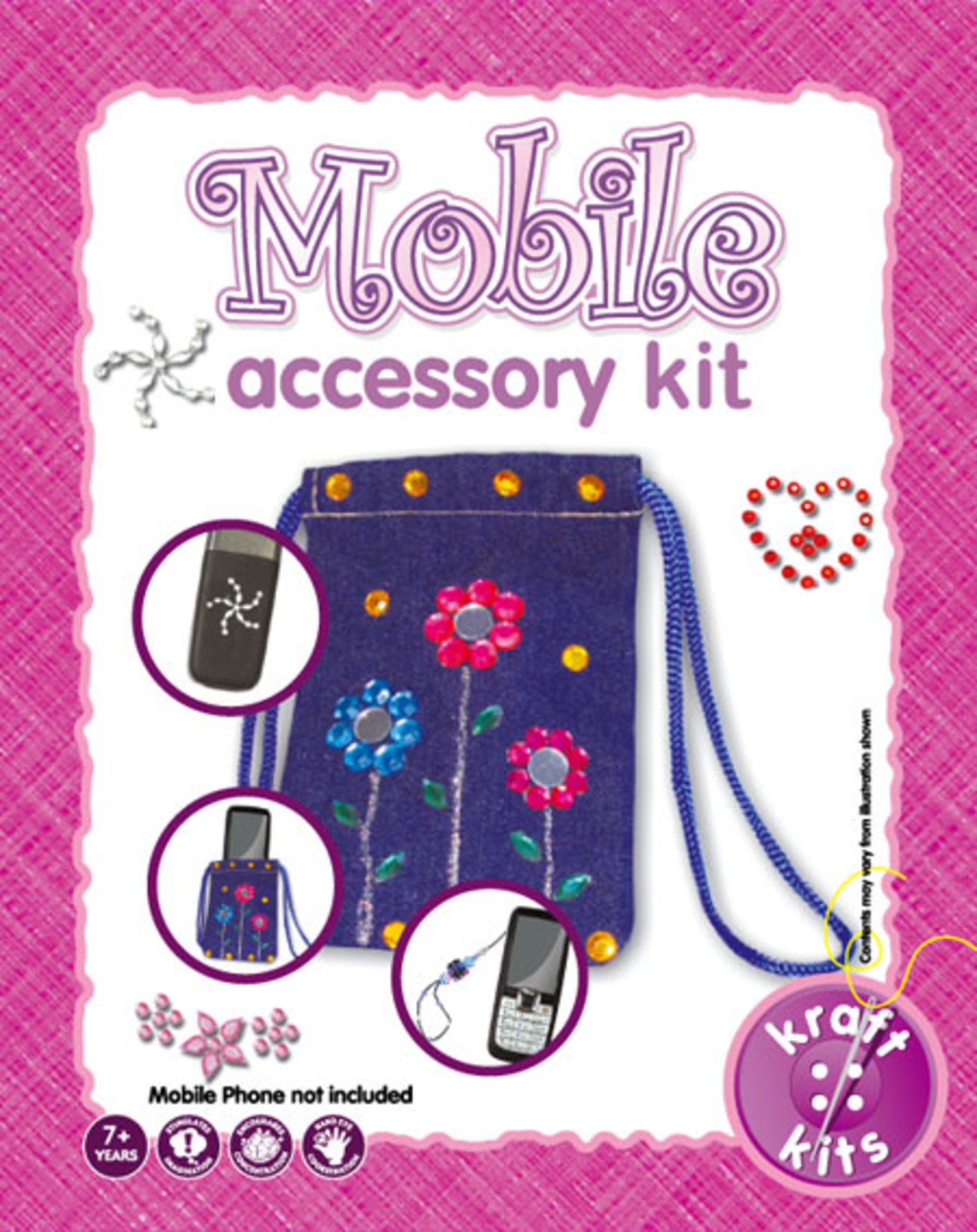 x2 New Mobile Phone Accessory Kit