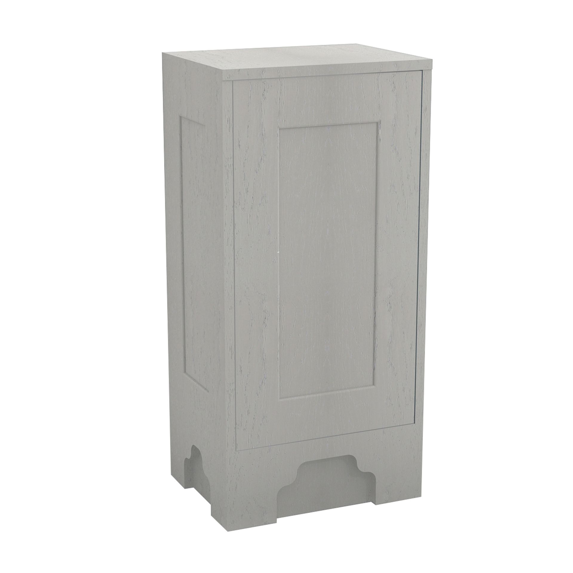 RRP £420 - Clay Grey Chelworth Storage Unit - 400 x 260 x 810mm