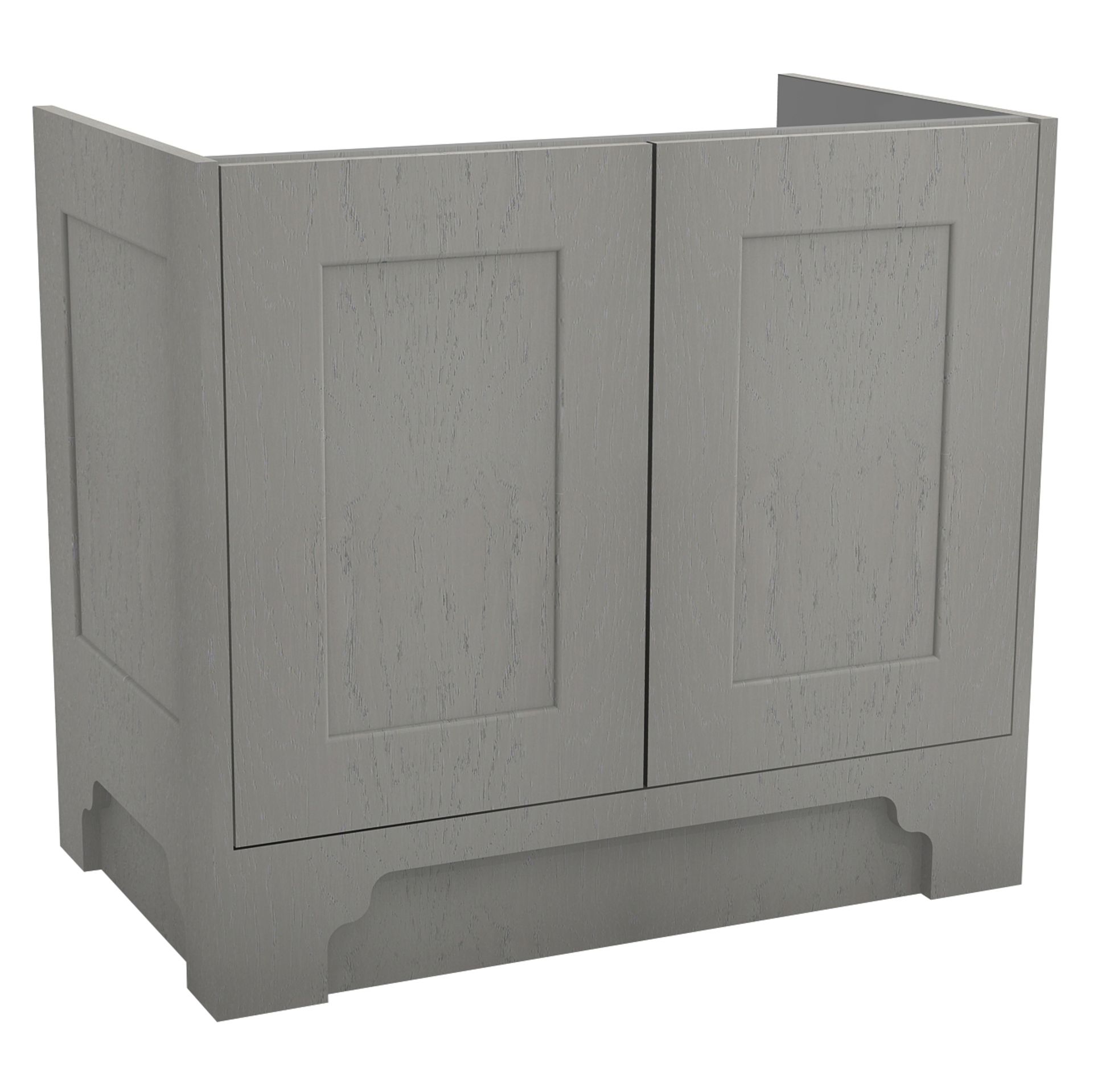 RRP £635 - Dusk Grey Chelworth FS Vanity Unit - 740w x 447d x 822h