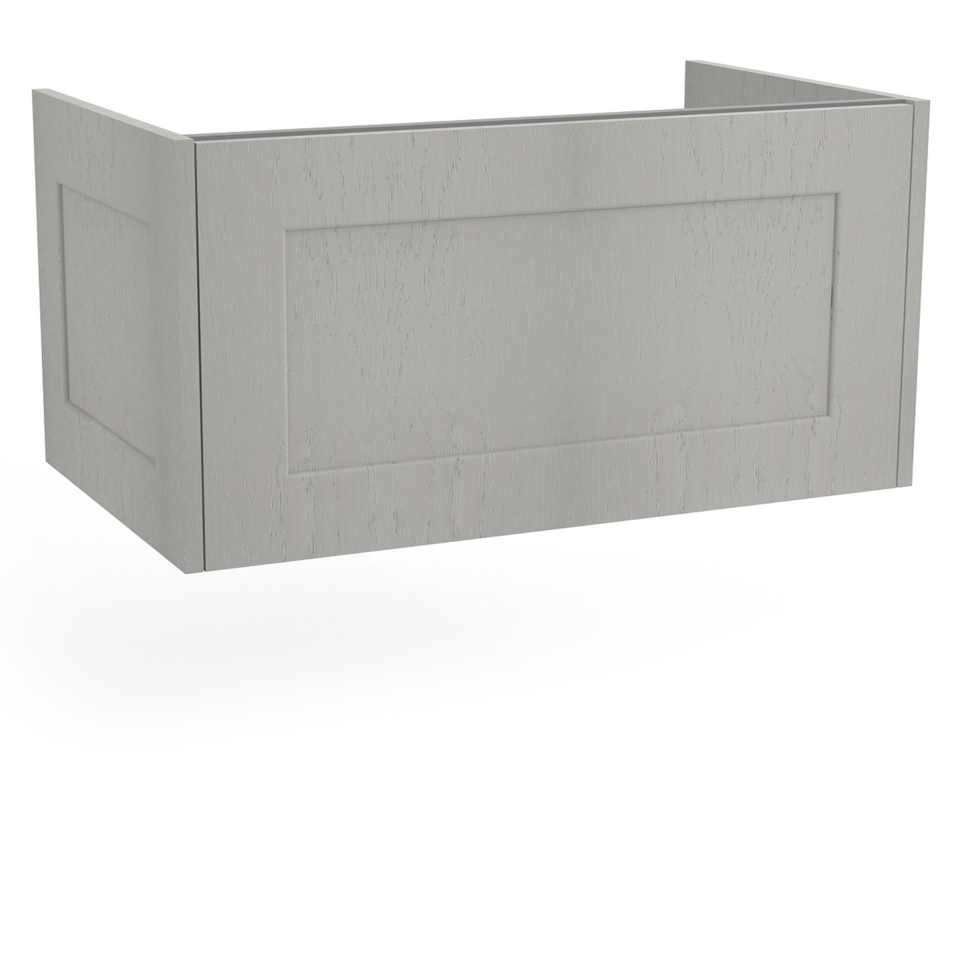 RRP £410 - Clay Grey Chelworth WH Vanity Unit - 740w x 447d x413h