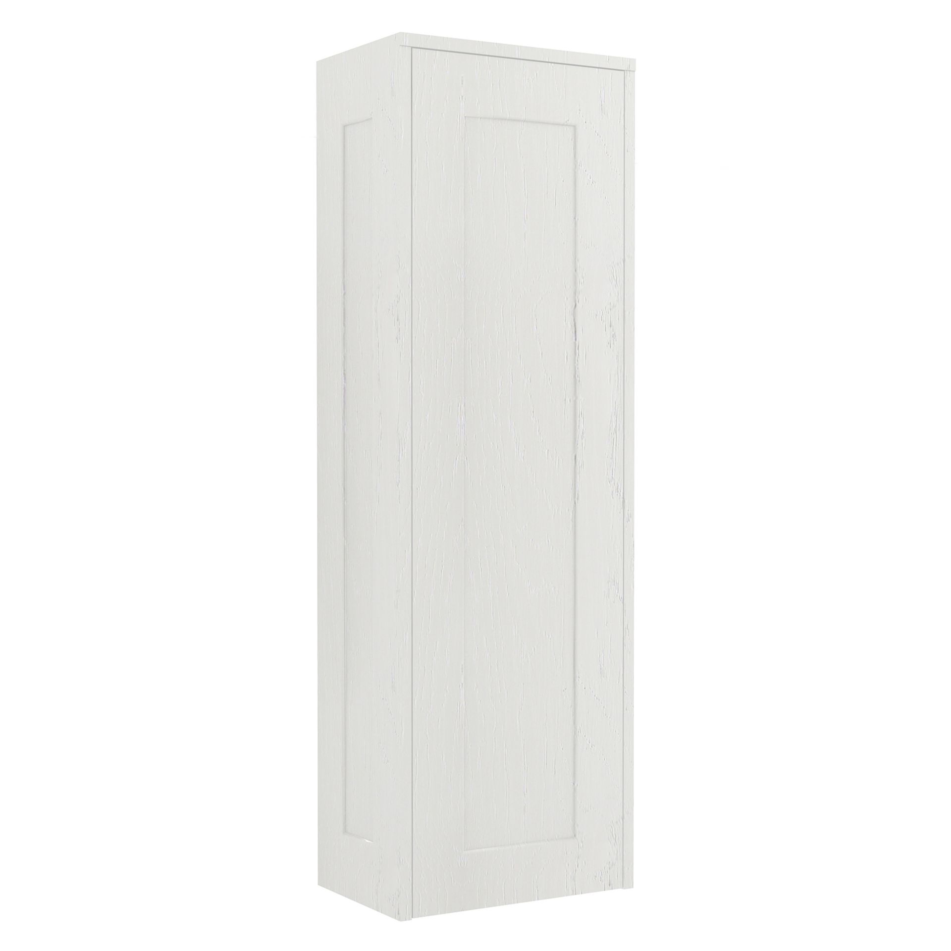 RRP £505 - Clay White Chelworth Tall Wall Unit - 398 x 262 x 1238mm