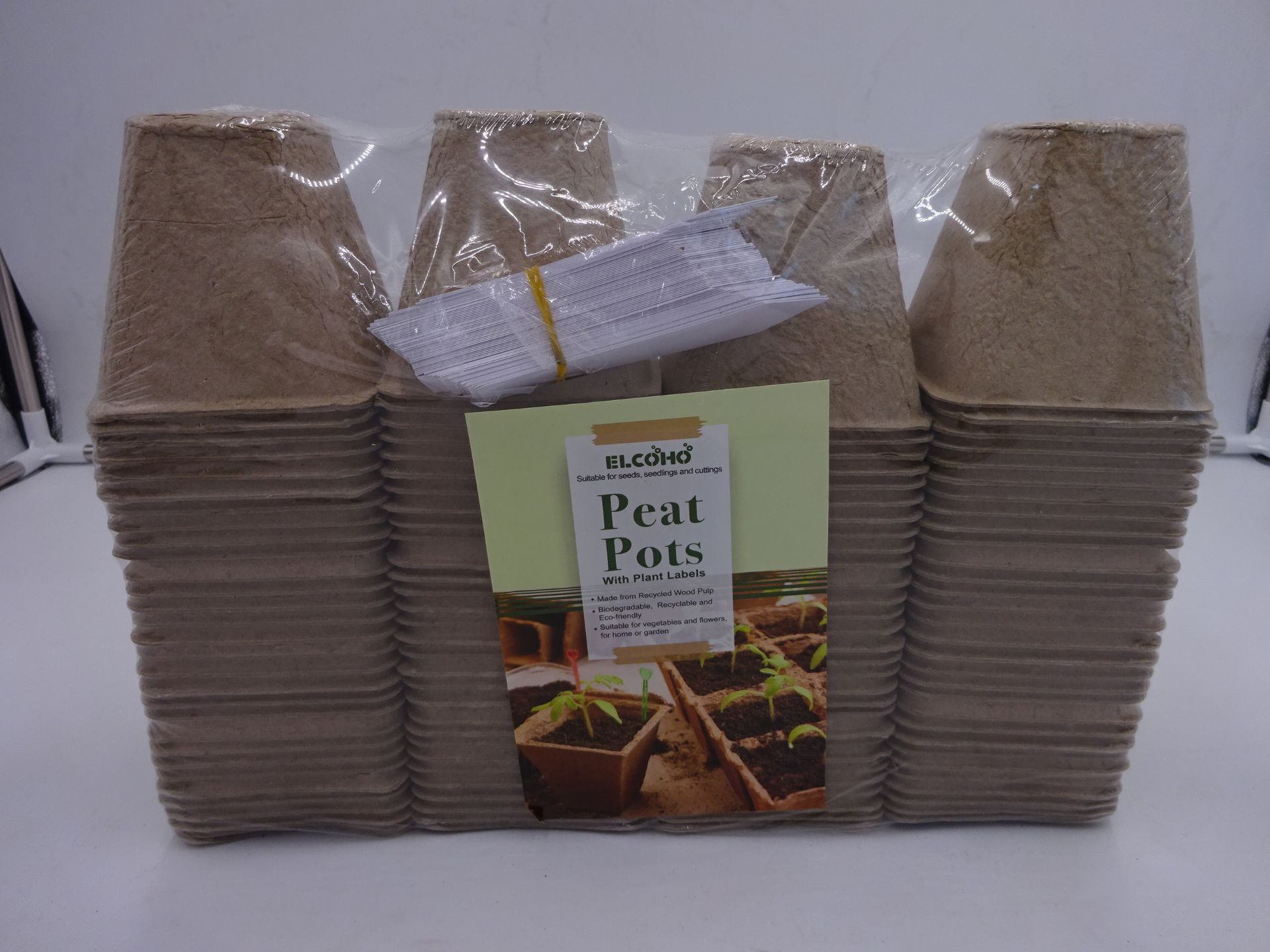 NEW QUANTITY OF PEA POTS