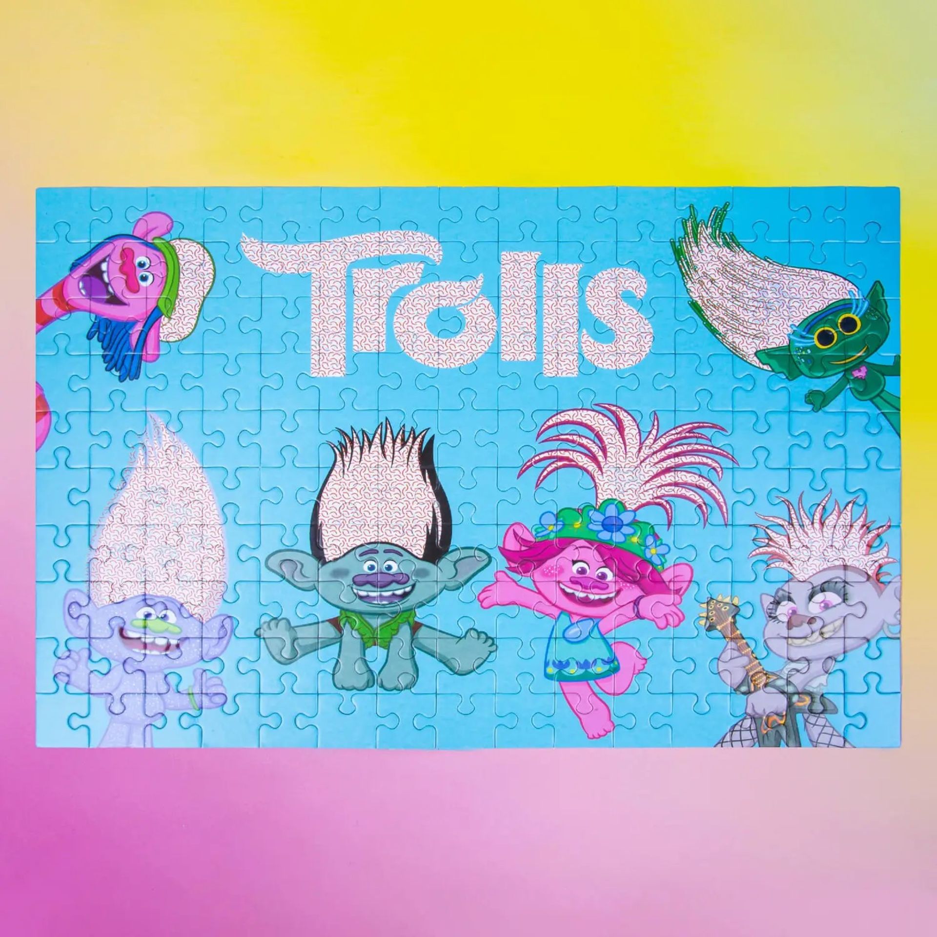 New Trolls Double Sided Mystery Jigsaw Puzzle - Image 2 of 2