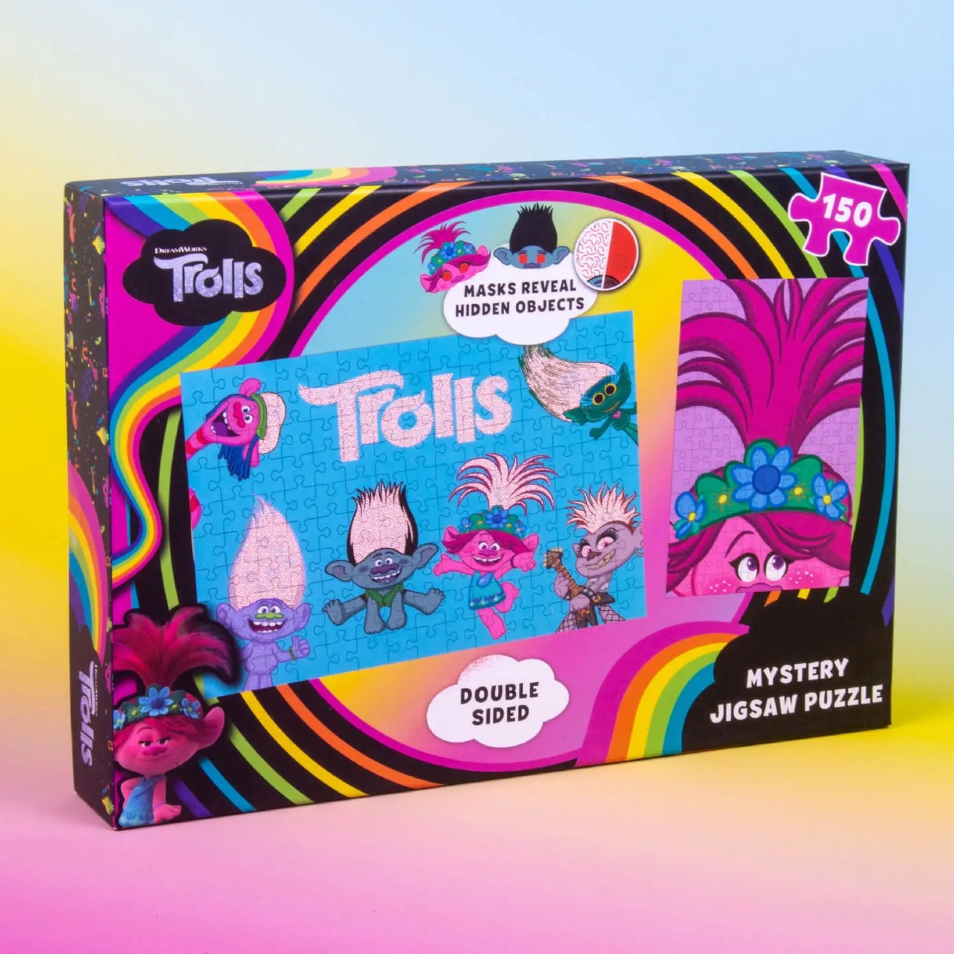 New Trolls Double Sided Mystery Jigsaw Puzzle