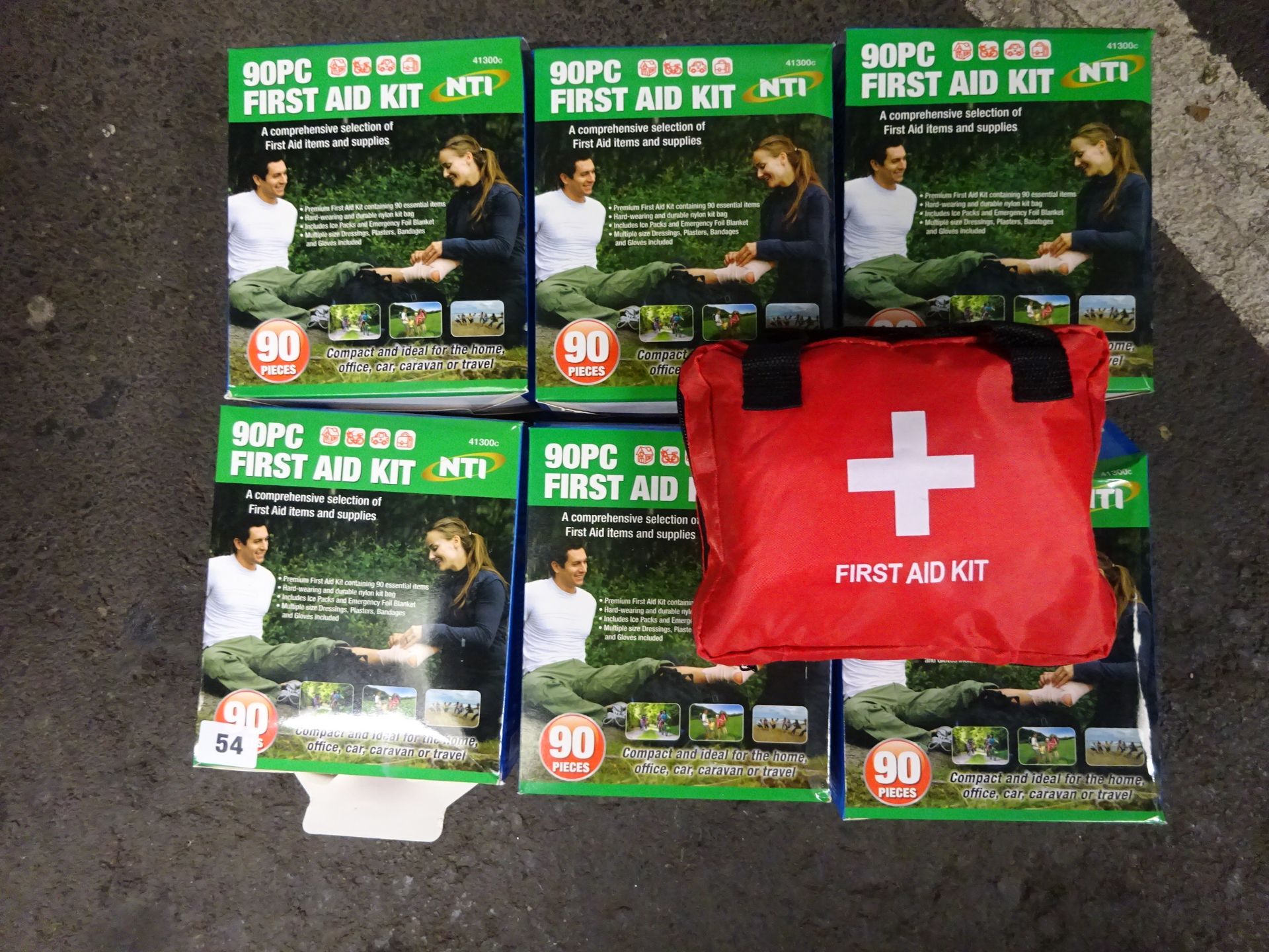 6 FIRST AID KITS