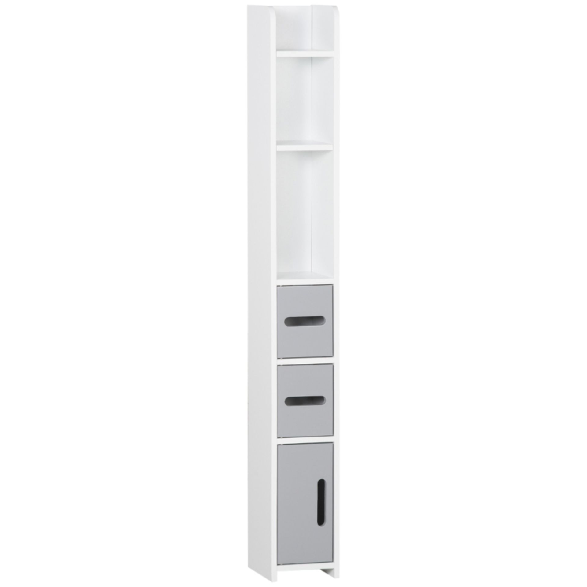 RRP £79.99 - kleankin Modern Bathroom Storage Cabinet, Freestanding Tall Bathroom Cabinet with