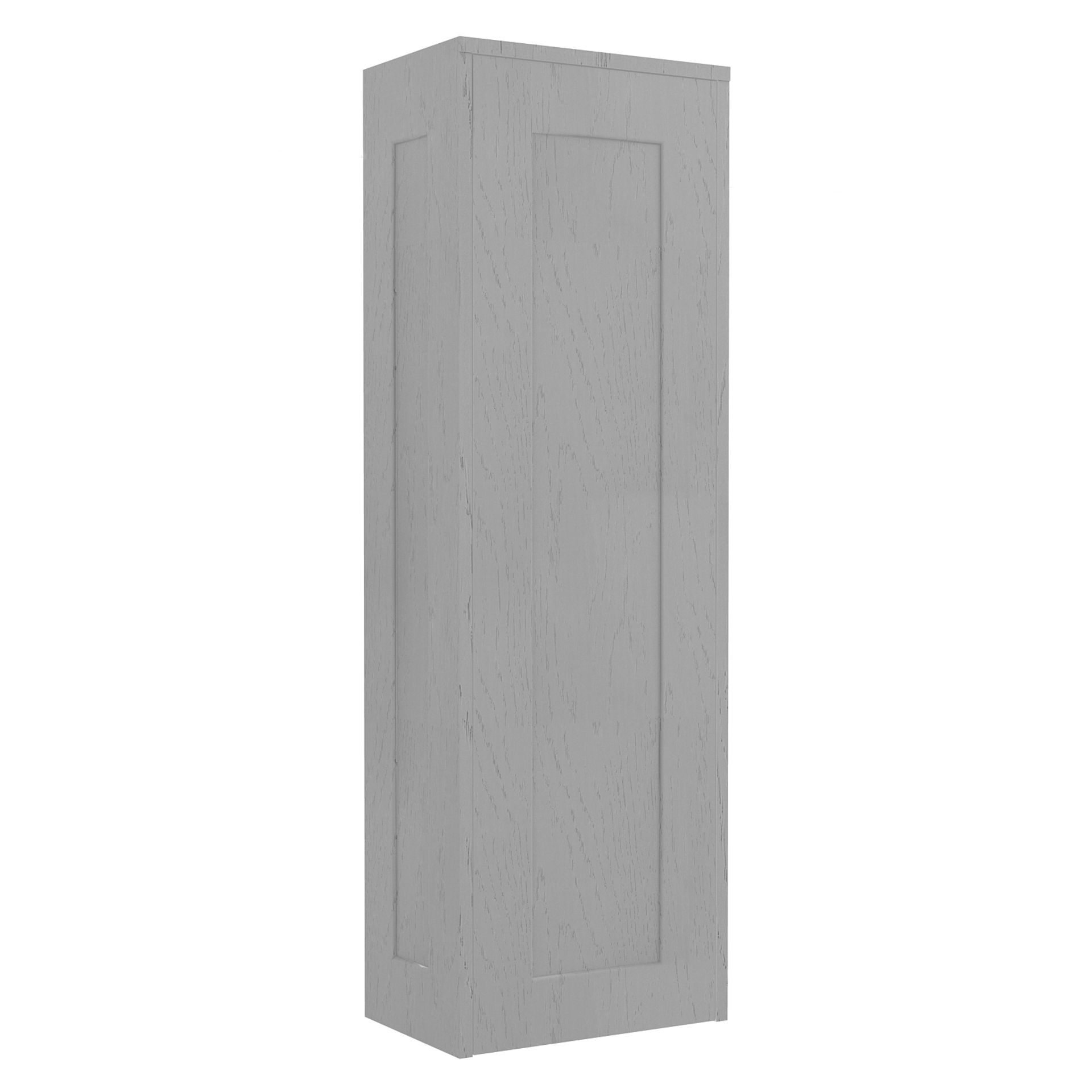 RRP £505 - Dusk Grey Chelworth Tall Wall Unit - 398 x 262 x 1238mm - 4628.