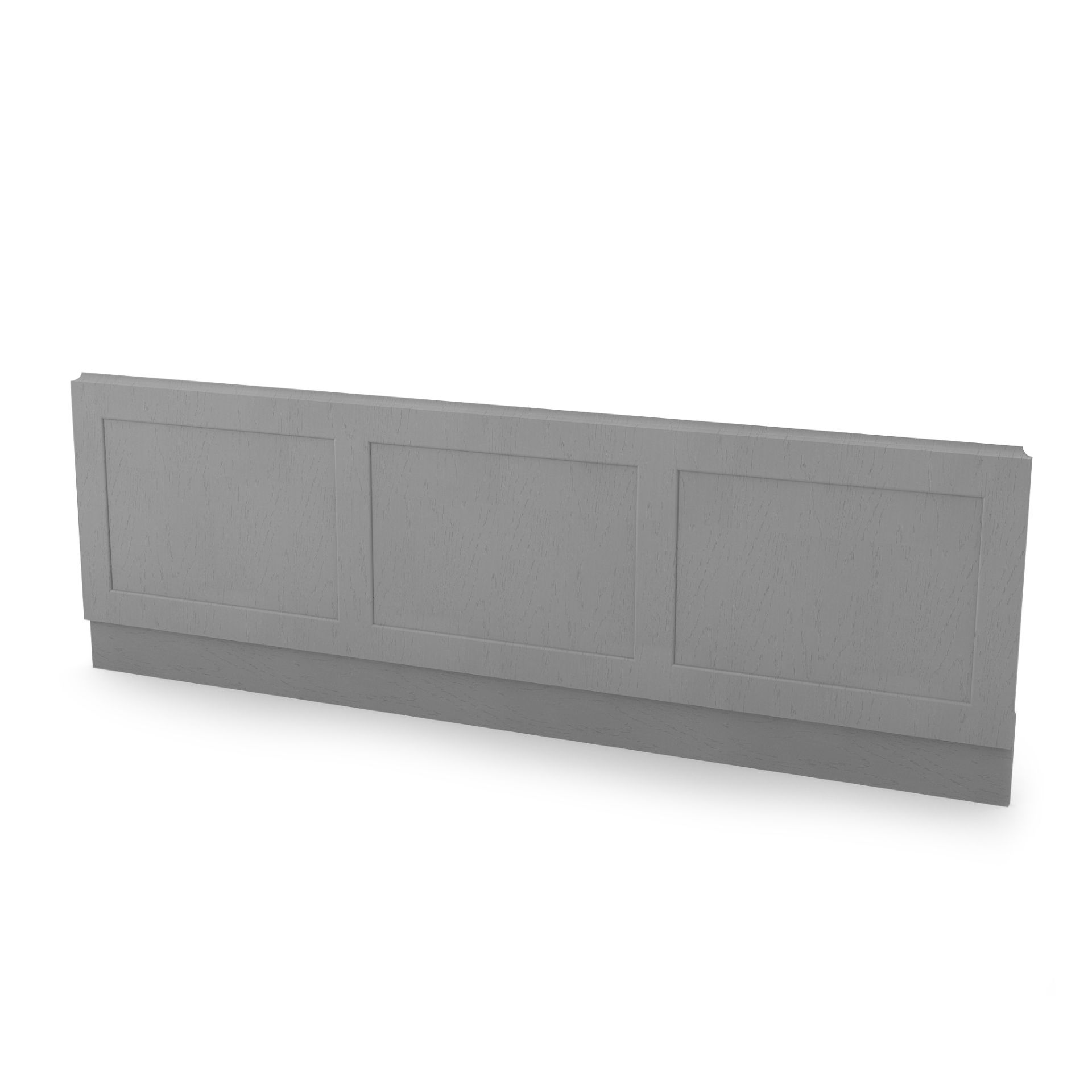 RRP £245 - Dusk Grey - Chelworth Bath Side Panel - 1700 x 450/575 x 18mm-4623