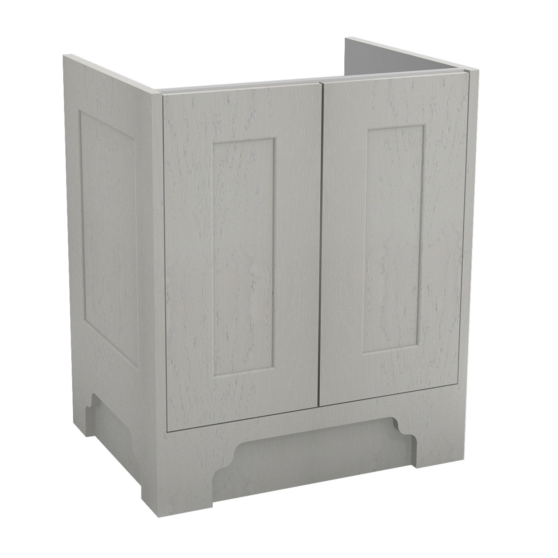 RRP £625 - Clay White Chelworth FS Vanity Unit - 600 x 460 x 720mm - 4651.