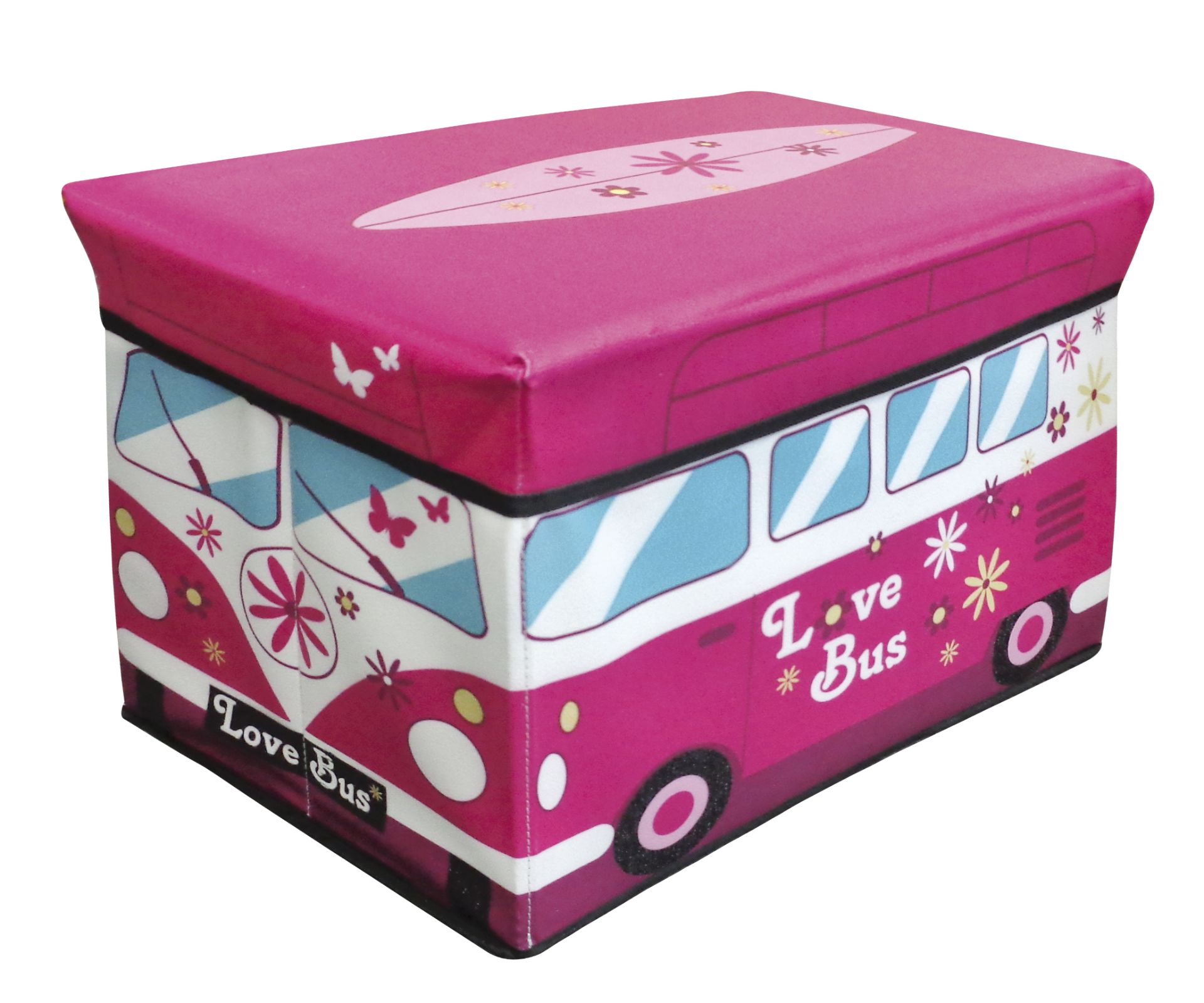 New Pink Folding Camper Van Storage Box