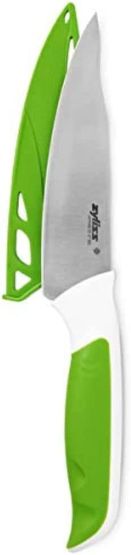 RRP £9.99 - New Zyliss 13cm Knife With Cover