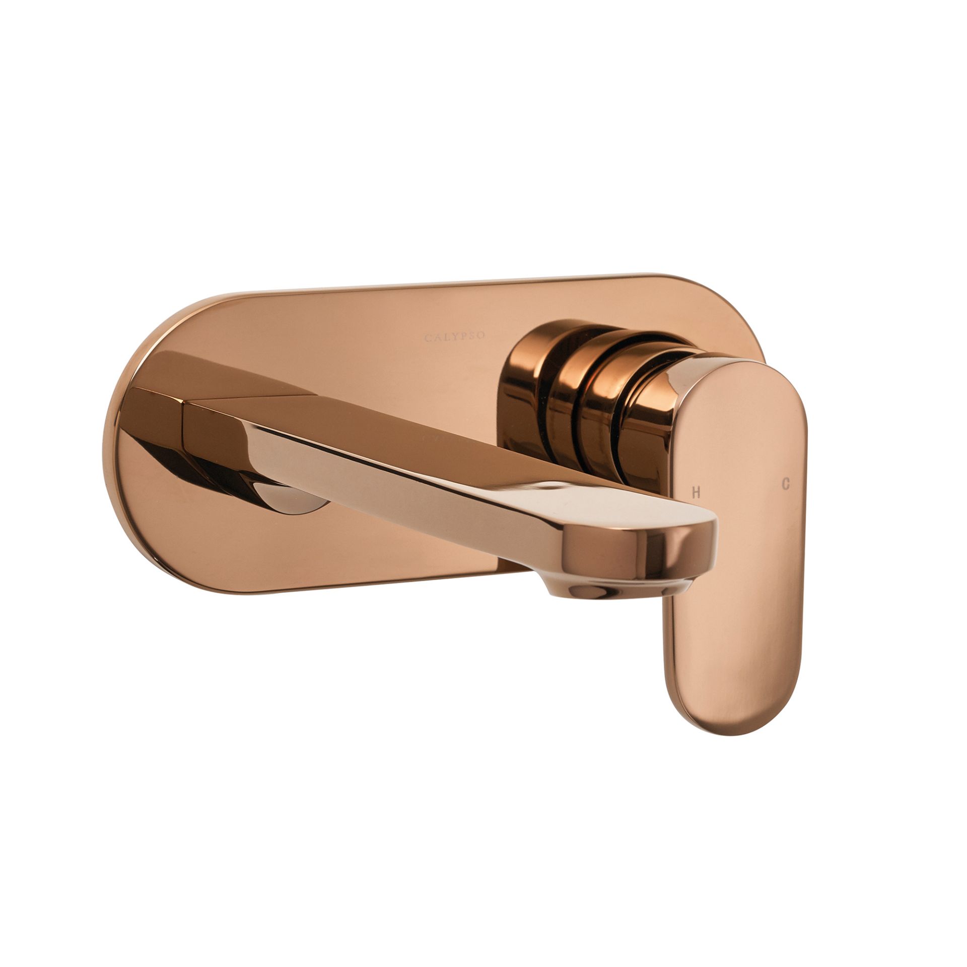 RRP £330 - Rose Gold Ispra Wall Mount Basin Tap - 35.2233.