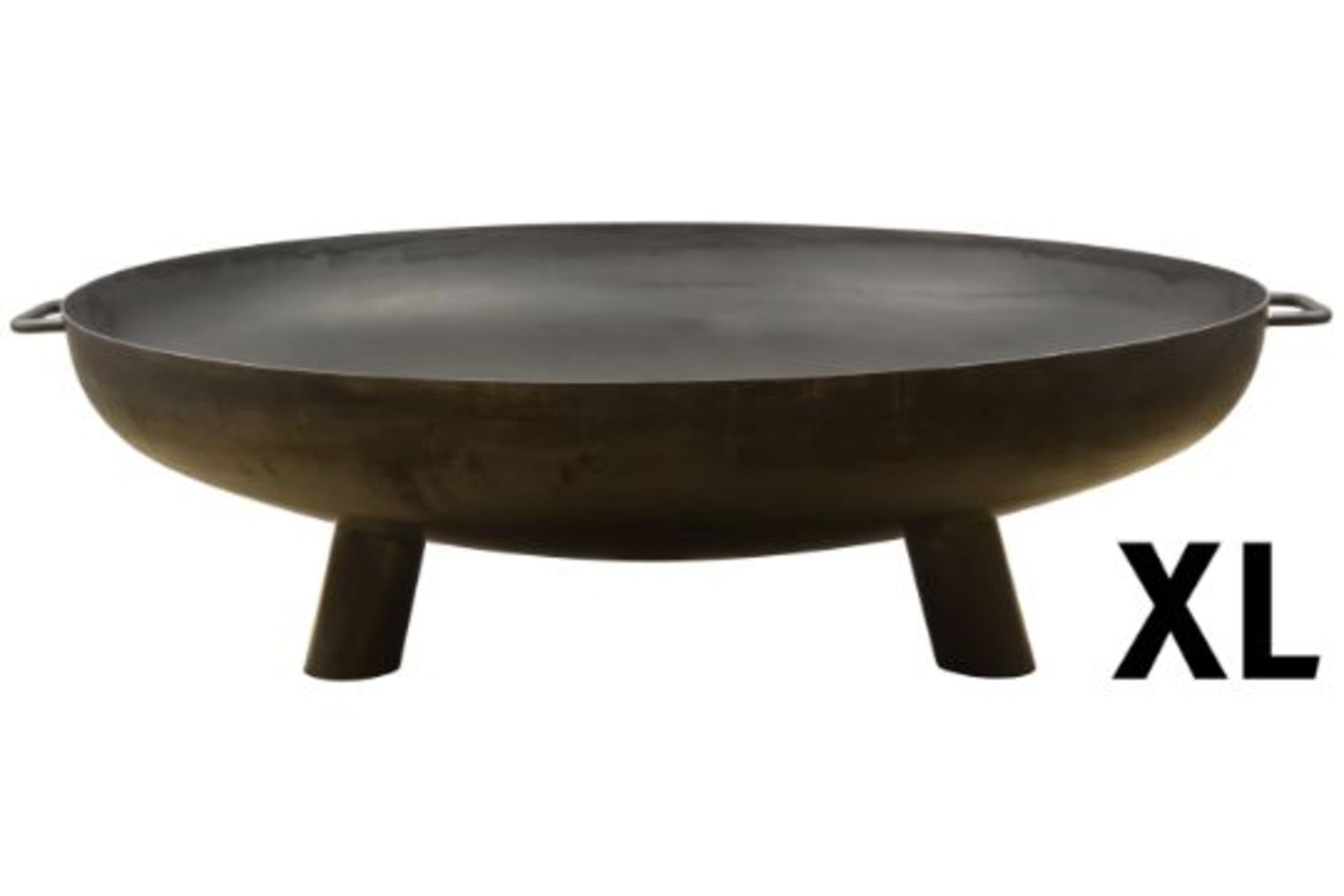 RRP £379.99 - FF244 New 100CM Steel Fire Bowl - COLLECTION OR PALLET DELIVERY ONLY