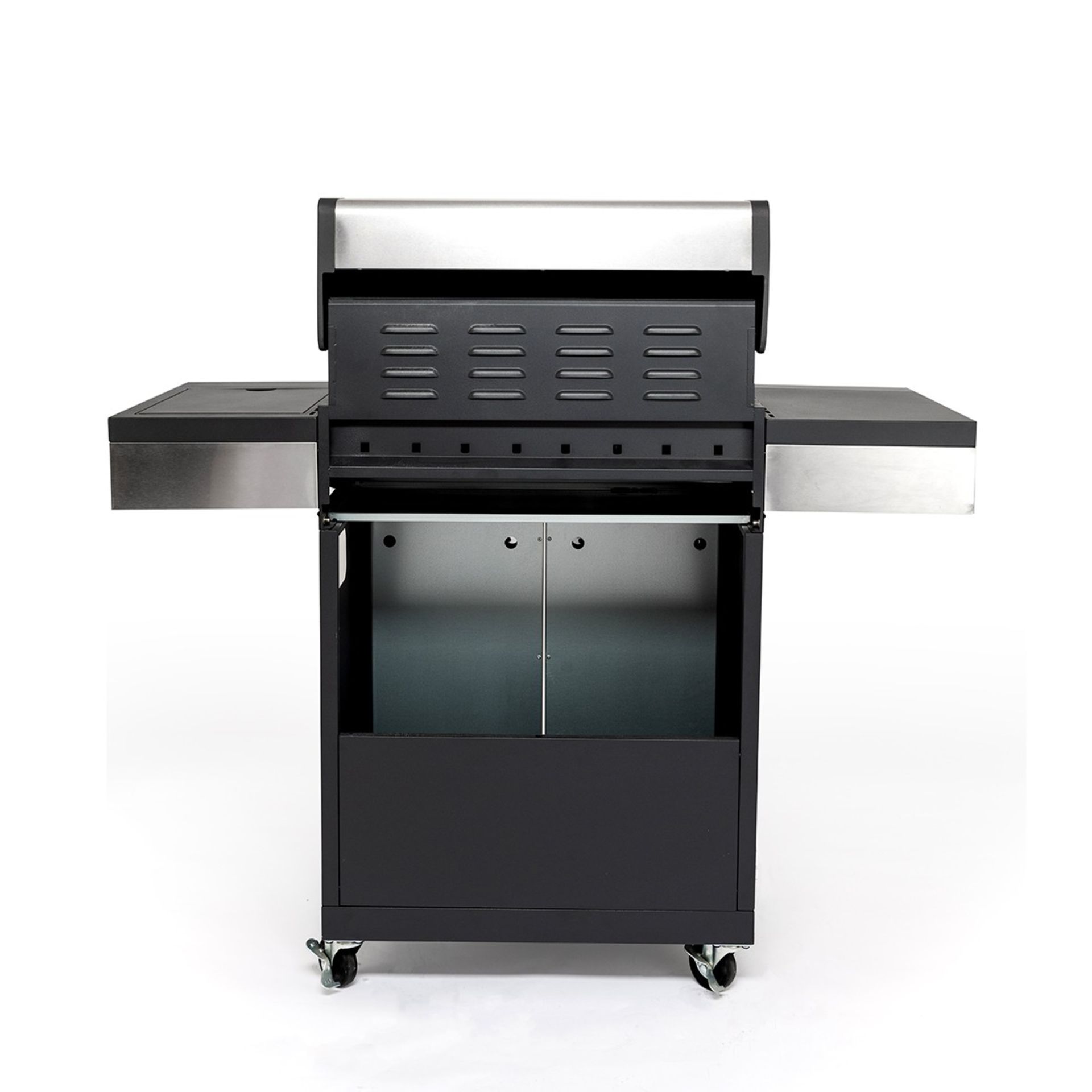 RRP Â£499 - New Fogo & Charma 4 Burner BBQ In Stainless. The Scorpion 4.1 in stainless steel in a - Image 5 of 9