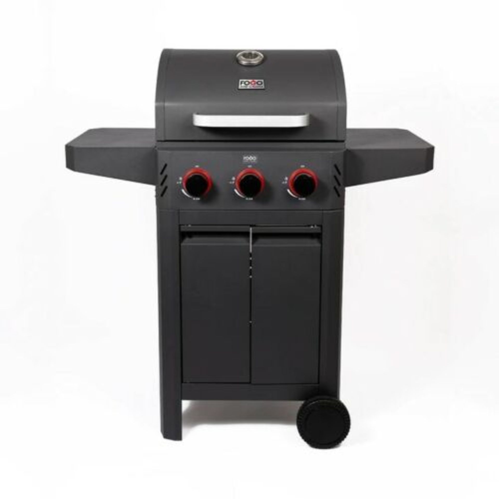 RRP Â£299 - New Fogo & Charma Firecracker 3 Burner 3 BBQ In Matte Anthra - Finished in a matte - Image 2 of 4
