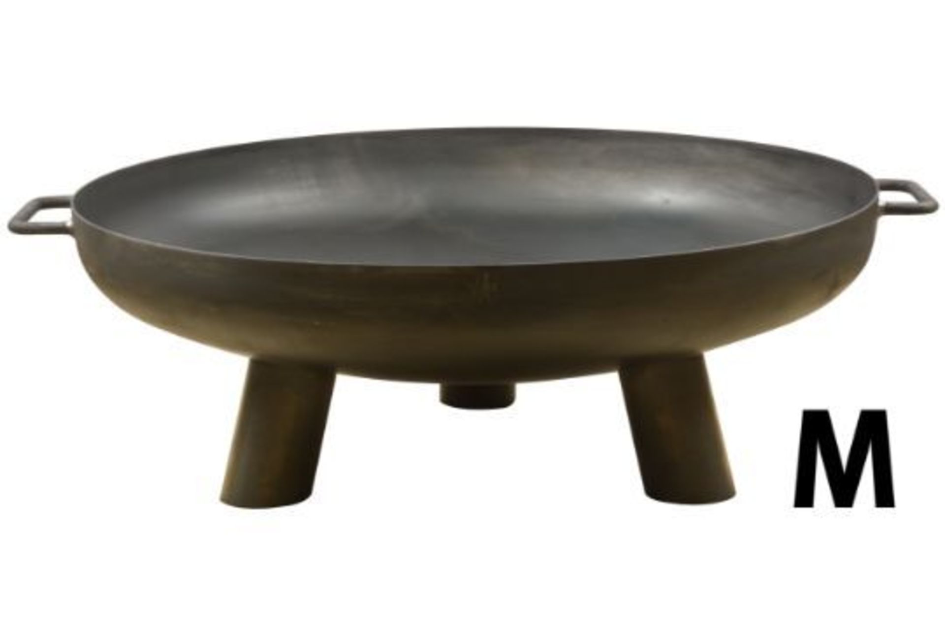 RRP Â£169.99 - FF242 New 70CM Steel Fire BowlÂ