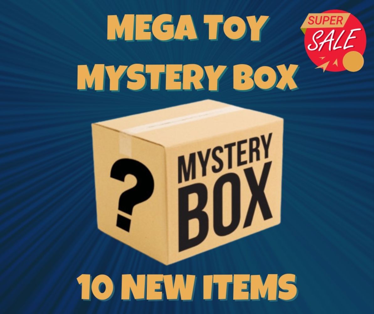 MEGA TOY MYSTERY BOXES FULL OF BRAND NEW TOYS, EVERY BOX IS DIFFERENT WITH A VARIETY OF NEW BOYS & GIRLS TOYS, MAINLAND UK DELIVERY