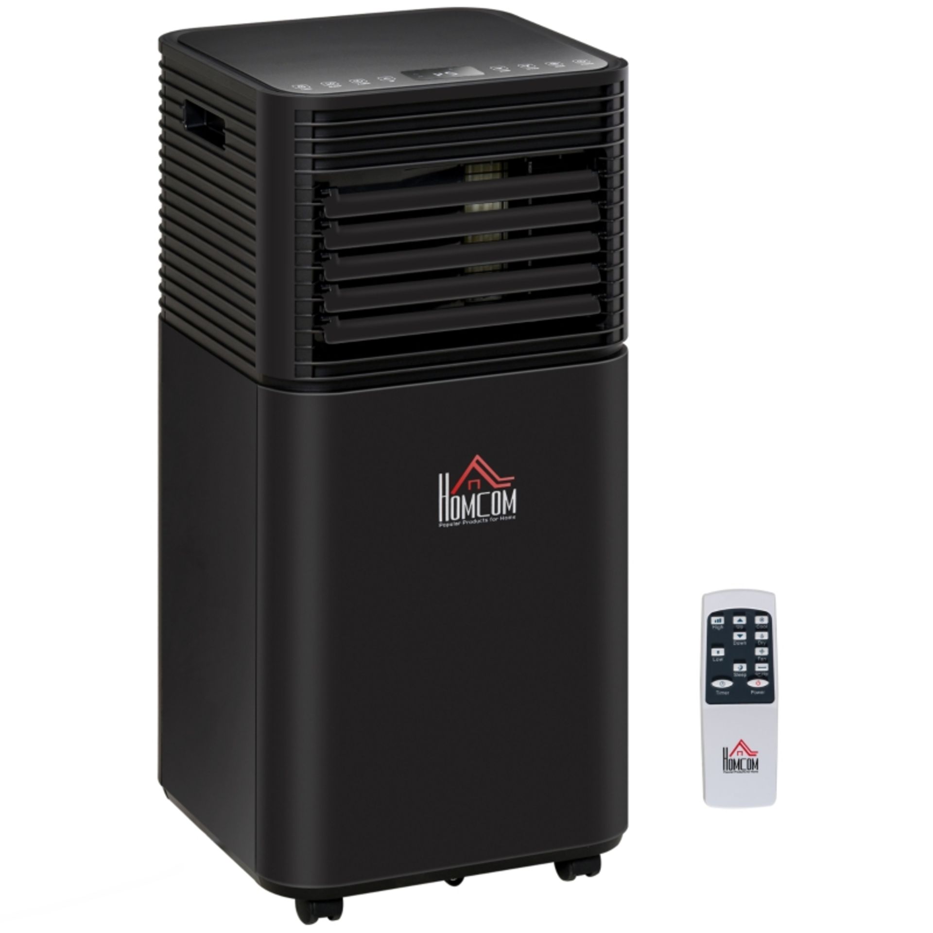 RPP £239.99 -HOMCOM 5000 BTU 4-In-1 Portable Air Conditioner Unit Cooling Dehumidifying