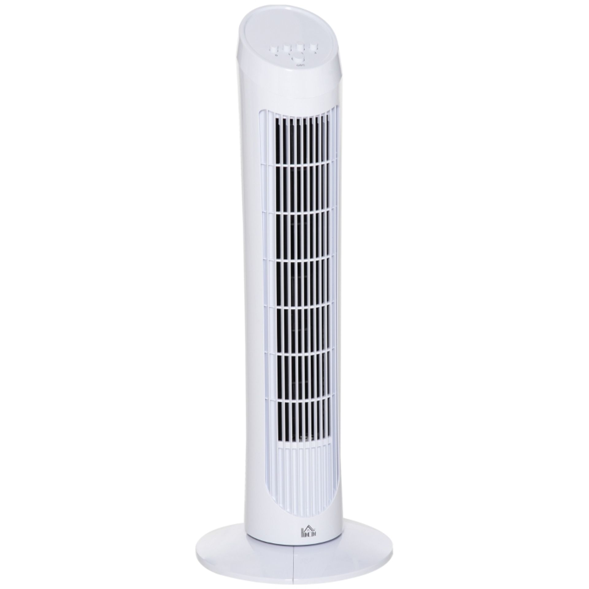 RPP £57.99 -HOMCOM 30" Oscillating Tower Fan 3 Speed Mode Ultra Slim Indoor Air Refresher Cooling - Image 2 of 4