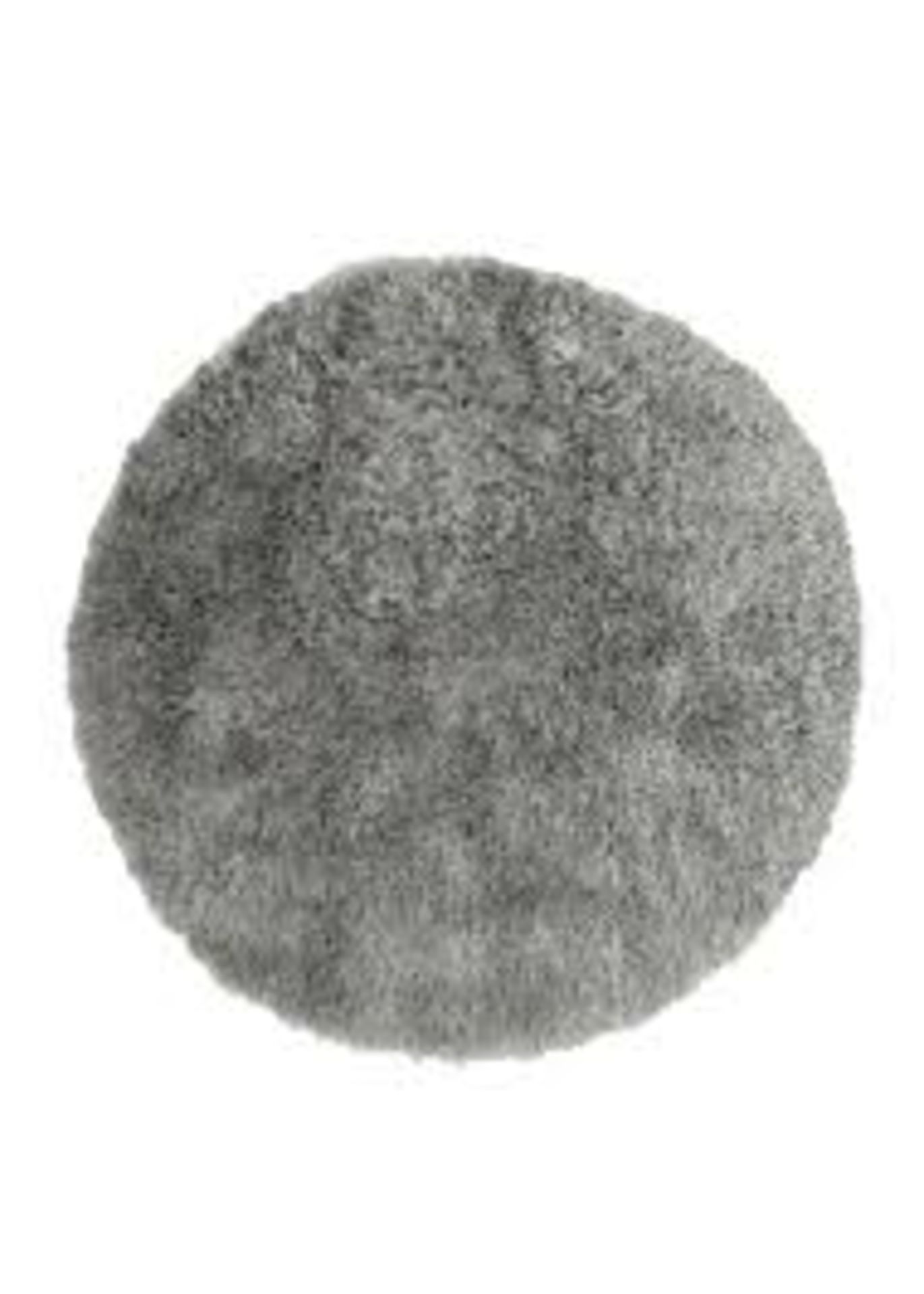 RRP £67 - INDULGENCE SUPERSOFT SHAGGY RUG CIRCLE - 133CM DIAMETER