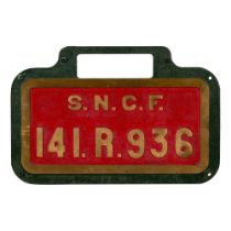 SNCF Brass Tenderplate 141.R.936